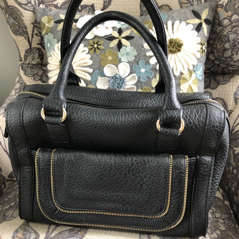 Charming Charlie Black satchel